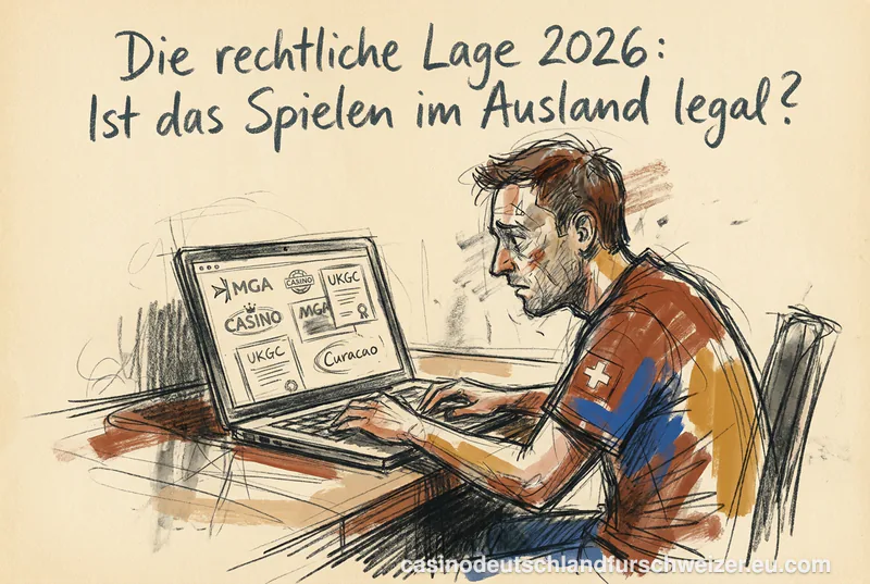 Die rechtliche Lage 2026: Ist das Spielen im Ausland legal?